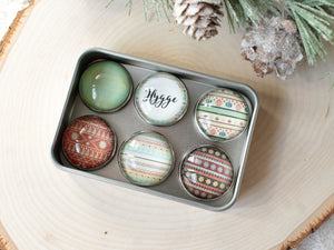 Hygge Christmas Sweater Magnet Set