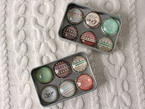 Hygge Christmas Sweater Magnet Set